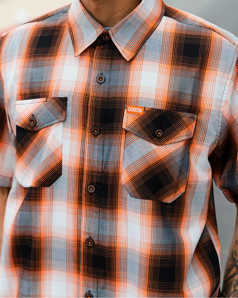 FUEL BAMBOO SHORT SLEEVE BUTTON UP - MENS